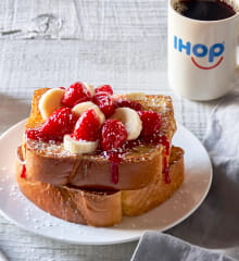 Strawberry Banana FrenchToast Stack.